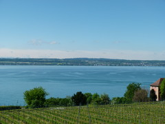 Der Ausblick vom Gästehaus
